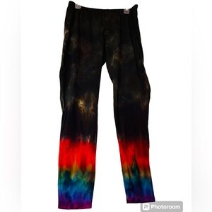 Dharma Trading Co Ombré Tie-Dyed Leggings